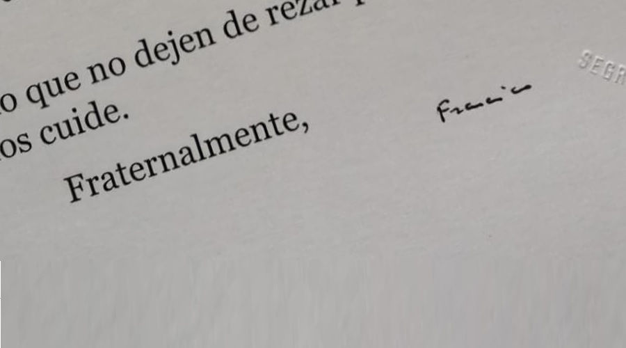 Imagen del contenido Carta del Papa Francisco a los participantes del Encuentro Nacional de Santuarios 2023