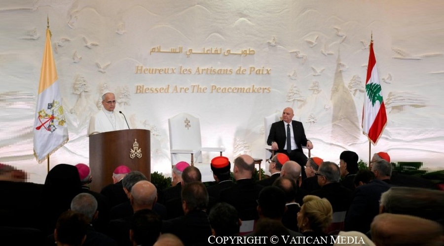 Imagen del contenido León XIV | Viaje Apostólico a Turquía: Discurso en el Encuentro con Autoridades y Sociedad Civil