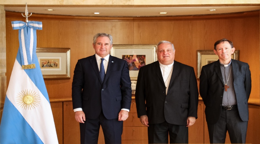 Imagen del contenido Reunión del Episcopado con el Canciller Quirno