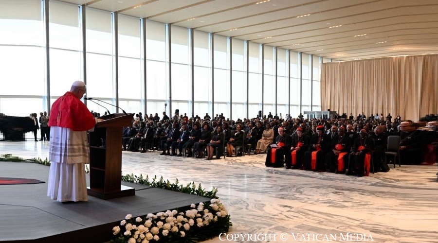 Imagen del contenido Discurso del Papa León XIV en el Encuentro con Autoridades y la Sociedad Civil