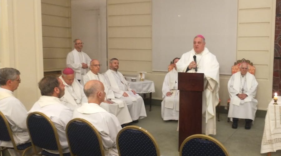 Imagen del contenido Homilía de Mons. Colombo en la Celebración del Día del Periodista y del 70° Aniversario de AICA