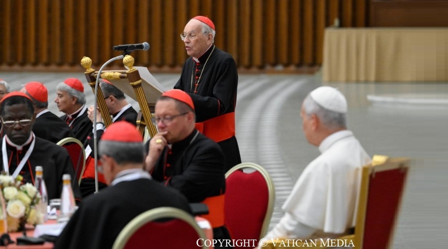 Imagen del contenido Discurso introductorio del Papa León XIV en el inicio del Consistorio extraordinario de Junio 2026