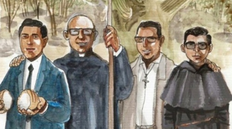 Imagen del contenido Saludo del Episcopado a Monseñor Braida en el dia de la memoria de los Beatos Mártires Riojanos